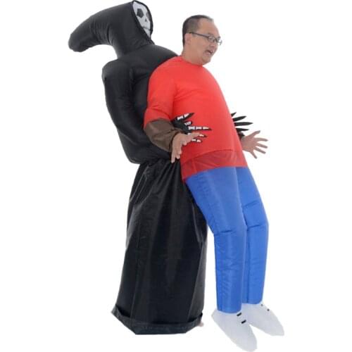 Adult Anime Inflatable Ghost Costume Cosplay Halloween Costumes for Women Man Fantasias Mascot