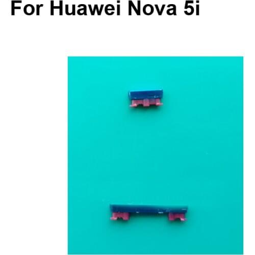 1 SET For Huawei Nova 5i GLK-AL00 Power On Off Button + Volume Button Side Buttons Set Repair Parts For Huawei Nova 5 i Nova5i