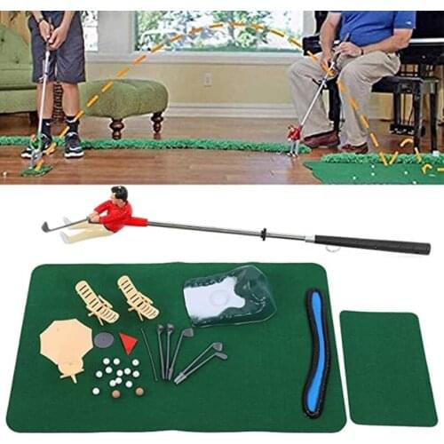 1Set Mini Toy Box Assembly Golf Toy Set for Toddlers Mini Gadget Set Finger Toy Dollhouse Decor of Kid’s Party Favors