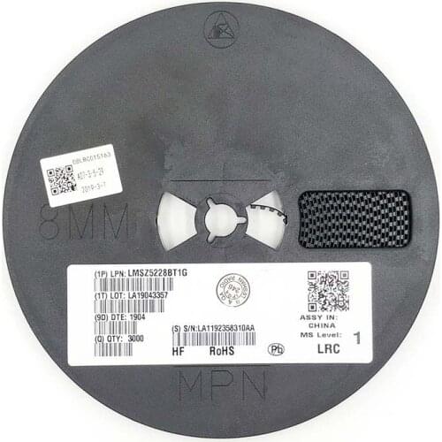 50PCS Zener diode LMSZ5228BT1G 3.9V 0.5W(500mW) SOD-123 LMSZ5228BT1G