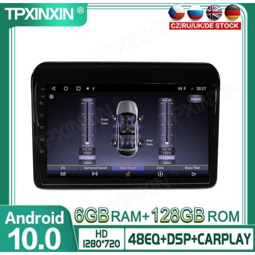 6+128G Android 10.0 For Suzuki Ertiga 2018+ Car Multimedia Player GPS Navigation Head Unit Auto Radio Audio Stereo Tape Recorder