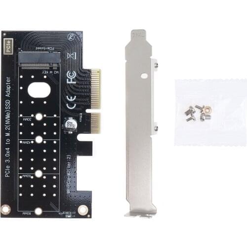 M.2 NVMe SSD NGFF TO PCIE X4 adapter M Key interface card Suppor PCI Express 3.0 x4 2230-2280 Size m.2 FULL SPEED