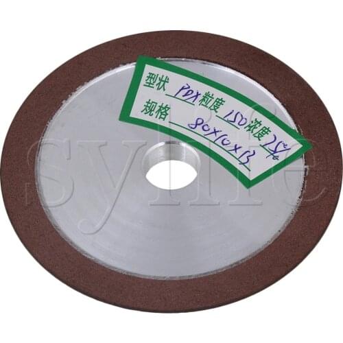 80x10x13mm Grinder Diamond Flat Disc Straight #150 Grit Grinding Wheel
