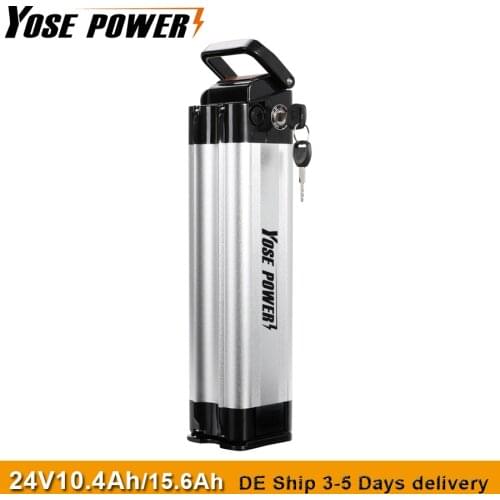 Electric Bike Battery 24V 10Ah Seat Tube Ebike Battery Phylion XH259-10J 18650 Lithium Battery for Prophete E-bikes E bike Akku