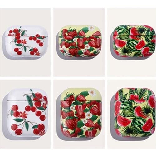 Delicious Fruit Shell Case for Apple Airpods 1 2 3 Case for AirPods Pro Case Bag Bluetooth Earphone Accessories Headphone Box