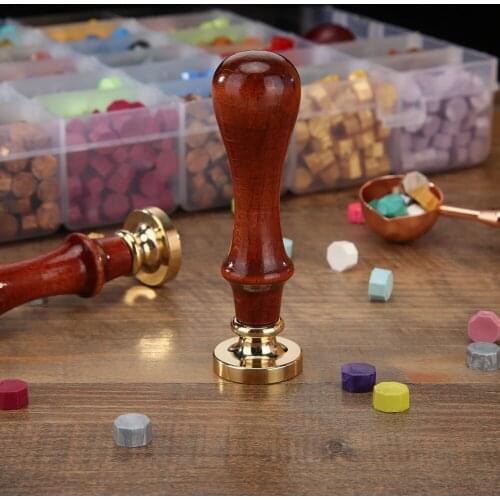 Ancient Wax Seal Head Sealing Stamp for Wedding Decorative Invitation Cards Vintage DIY Handmade Art Hand Account