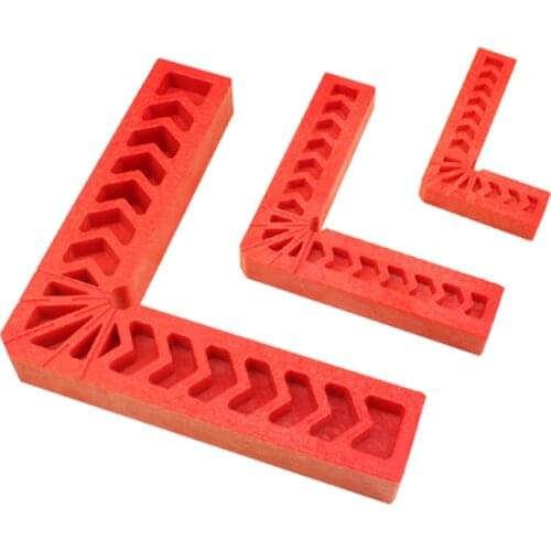 90 Degree Positioning Squares Plastic Clamping Square Right Angle Clamp Woodworking Carpenter Tool LB88