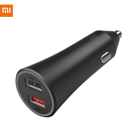 New Xiaomi Max 37W/100W Car Charger Dual USB Quick Charge 5V/3A 9V/3A 12V/2.25A Fast Charger For Xiaomi 9/Redmi K20 Smart Phone