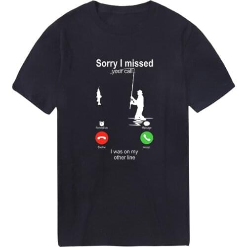 Sorry I Missed Harajuku Men T-shirts Cotton Short Sleeve Plus Size Tshirts Military Punk Male Cosplay Tees Tops Dadera Hombre