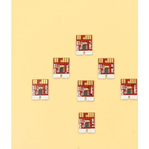 0727 0728 LF 140 chip for Mimaki UJF6042 permanent chips LF140 BK C M Y WH WH 220ml chip color ARC chips LF-140