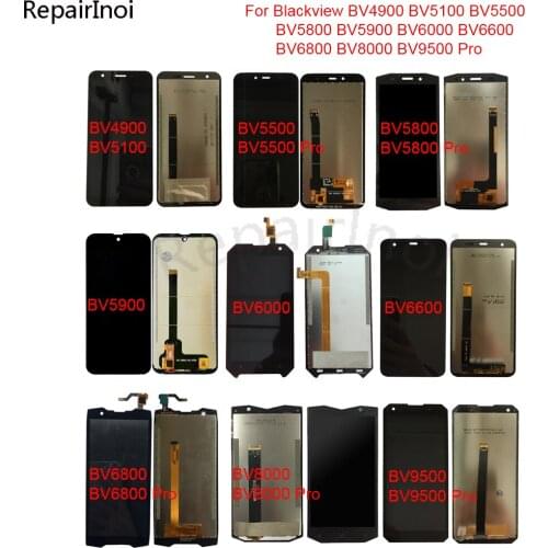For Blackview BV4900 BV5100 BV5500 BV5800 BV5900 BV6000 BV6600 BV6800 BV8000 BV9500 LCD Display Touch Screen Digitizer Assembly