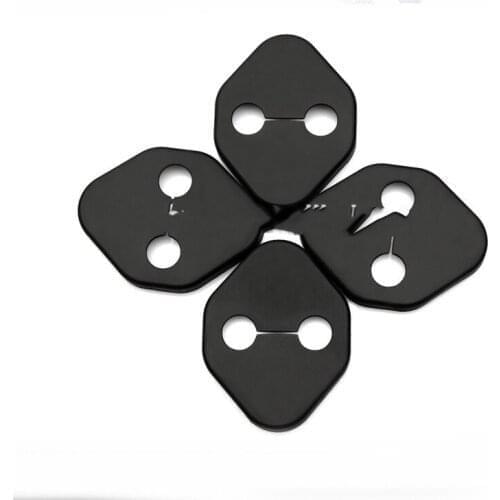 For Ford Kuga Escape 2013 2014 2015 2016 4pcs Car Styling Interior Plastic Door Lock Keys Buckle Cover Decoration Style Parts