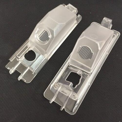 EEMRKE for Dacia for Renault Pulse Logan Sandero CLIO 2 Hatchback Car Rear Camera Bracket License Plate Lights Housing Mount