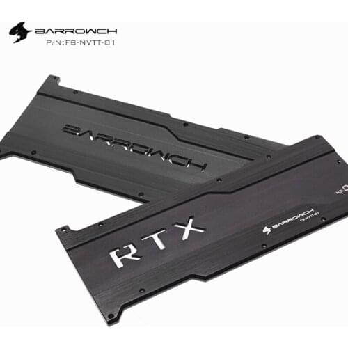 Barrowch public version series RTX 2080 Ti full coverage graphics aluminum alloy backplane FB-NVTT-01