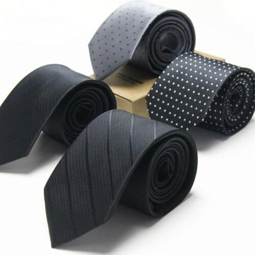 Brand New High Quality Mens 7cm Width Striped Necktie Commercial Special Neck Ties for Men Fashion Tie with Gift Box Packaging