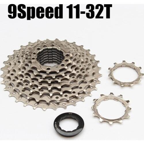 9Speed 11-32T Cassette MTB Mountain Bike Bicycle Cycling Flywheel FreeWheel for SHIMANO Groupset Bicycle Accessories