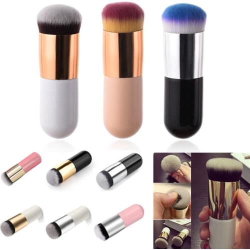 1PCS Chubby Pier Brush Foundation Brush Portable BB Cream Makeup Brush sculpting brush dfdf