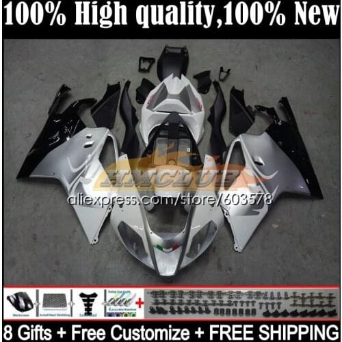 Kit For Aprilia Mille RSV 1000 R RR RSV1000RR 53CL.10 RSV1000R 1000R 2003 2004 2005 2006 RSV1000 03 04 05 06 Fairing good silver