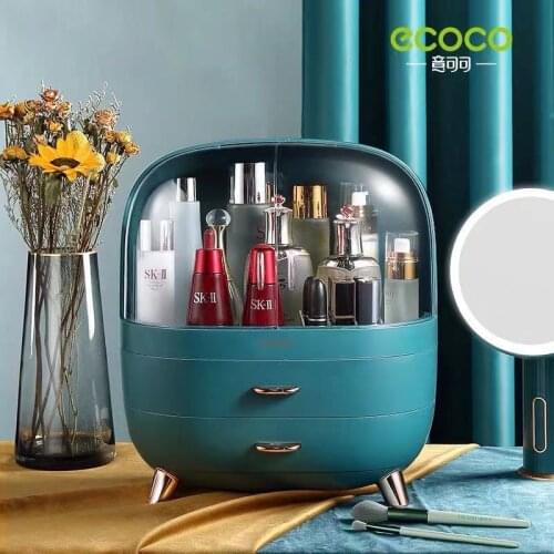 Large Capacity Cosmetic Storage Box Makeup Drawer Organizer Jewelry Nail Polish Makeup Container Desktop Sundries Storage Box