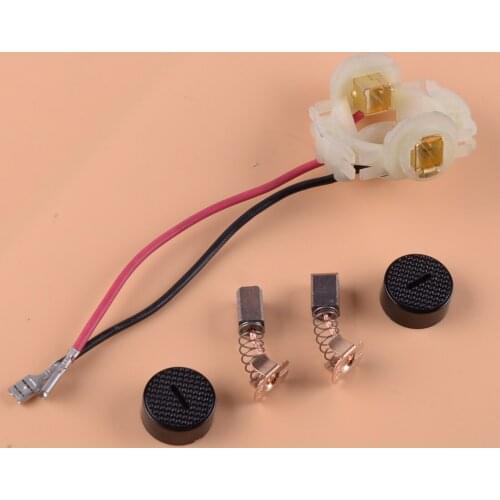 LETAOSK 5pcs 15cm Carbon Brush Holder Cap Cover Set Fit For MAKITA 638921-2 638448-2 BGA450 BGA452 DGA452 BGD800 BJS160 BJS101