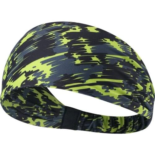 Summer Non-slip Sweat Cycling Yoga Sport Sweat Headband Cycling Sweatband for Men Bandana Women Yoga Hair Bands Head Sweat Bands