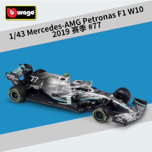 Bburago 1:43 Scale F1 RedBull Infiniti Racing RB9 RB14 W07 SF16H SF71H Diecast Metal Model Car For Collection Friend Gift