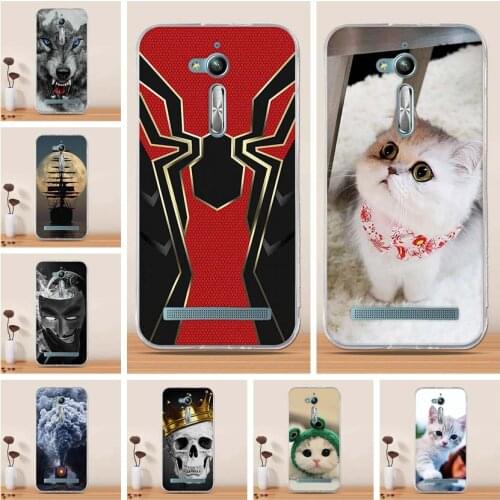 Soft TPU Phone Case For Asua Zenfone Go ZB500KL Case Soft Back Cover Case For Asus Zenfone Go ZB500KL X00ad Fundas Coque Capa
