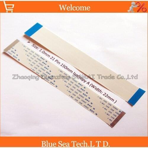 Sample,20Pin 21Pin FFC FPC Flexible Flat Cable 1.0mm pitch 21 pin 70mm/80mm Isotropy A cable,AWM 20624,80C 60V VW-1