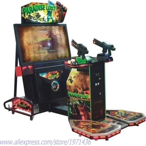Paradise Lost Coin Operated Simulator Gun Shooting Arcade Game Machine