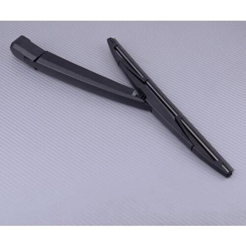 Car Rear Windshield Wiper Blade & Arm Kit Black Fit for Opel Zafira C Tourer 2011 2012 2013 2014 2015 2016 2017