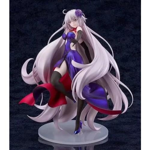 26CM Japanese Fate Grand Order Dress Avenger Joan of Arc Jeanne d'Arc Alter PVC Action Figure Anime Sexy Figure Model Toys