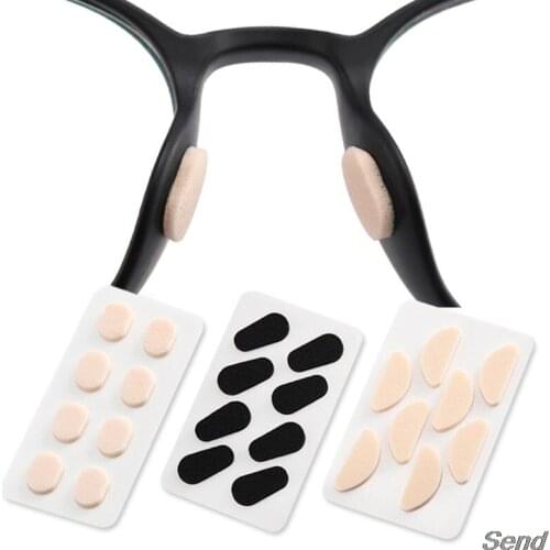 40Pcs Soft Foam Nose Pads Self Adhesive Eyeglass EVA Nose Pads Anti-Slip Glasses No Makeup Nose Pads Eyeglasses Nosepads