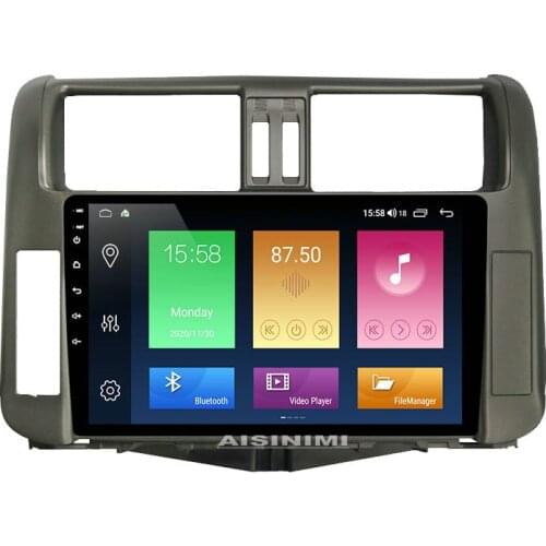 AISINIMI Android 10 Car Dvd Player navigation For TOYOYA PRADO 2011-2013 car radio Car Audio Gps Multimedia Stereo Monitor