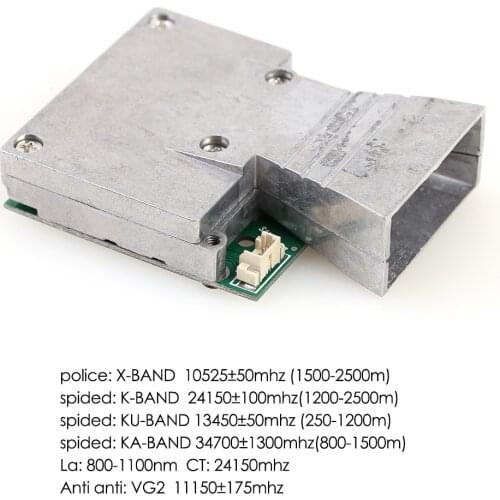 Car radar Detector Vehicle Speed Alert Alarm Warning Universal X K CT La Anti radar Car Detector Automobile Accessories