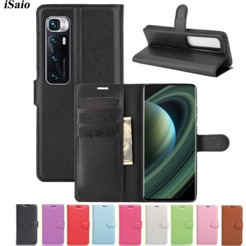 For Xiaomi Mi 10 Ultra Wallet Case Flip Leather Cover Xioami Xiami Xiomi 10 Ultra Mobile Phone Case Soft TPU Shell