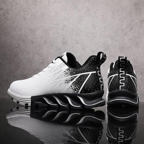 Mens Running Shoes Breathable Sock Sport Sneakers Lace Up Light Couple Walking Shoes Outdoor Footwear Big Size 45 Zapatillas