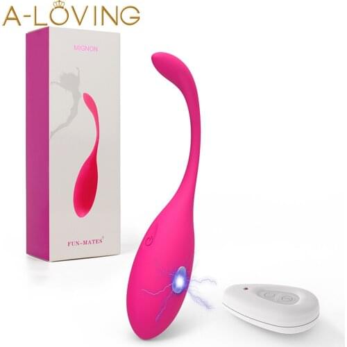 Electric Shock Vibrating Egg Vibrator Wireless G Spot Clitoris Stimulator Vagina Exercise Massage Kegel Ball Sex Toys For Women
