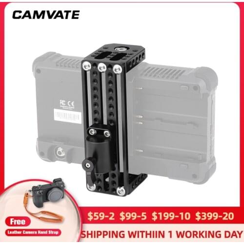 CAMVATE Directors Monitor C-Frame Cage Rig With Light Stand Head For 5" & 7" On-camera Monitors (Ideal For SmallHD 700 Series)
