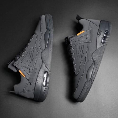 New 2020 Chunky Sneakers Comfortable Men Vulcanize Shoes Fashion Sneakers Men Breathable Walking Shoes Gray Male Shoe