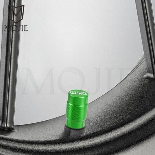 Motorcycle Vehicle Wheel Tire Valve Air Port Stem Caps Covers Plug For Kawasaki GPZ500S GPZ 500S GPZ 500 S GPZ500 S 1987-2009