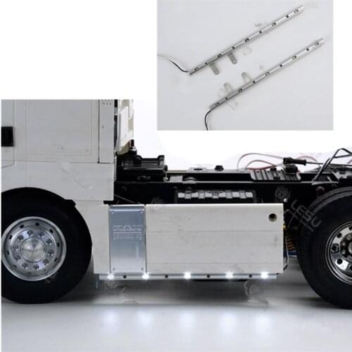 RC Truck Upgrade Parts Body Shell Wide warning light Kits Fit For Tamiya 1/14 RC Tractor Trailer Double Axis Remote Control Toys