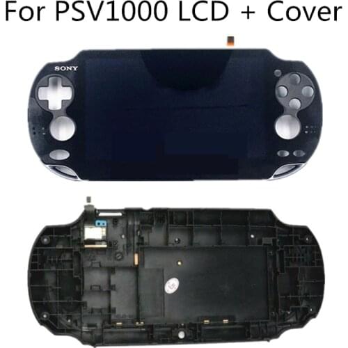 Original OLED LCD Display for PSVita PS Vita PSV 1000 PCH 1001 1004 1108 1XXX + Rear Back Housing Cover Replacement Parts