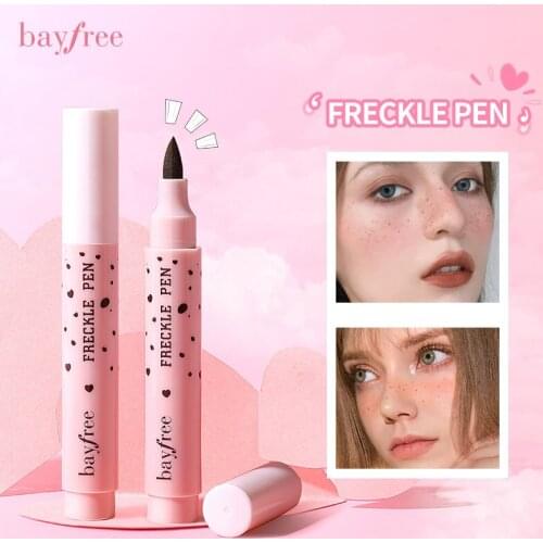 Freckle Pen Light Brown/Dark Brown Freckle Makeup Pen Natural Lifelike Fake Freckles Pen Long-Lasting Dot Freckle Pen TSLM1