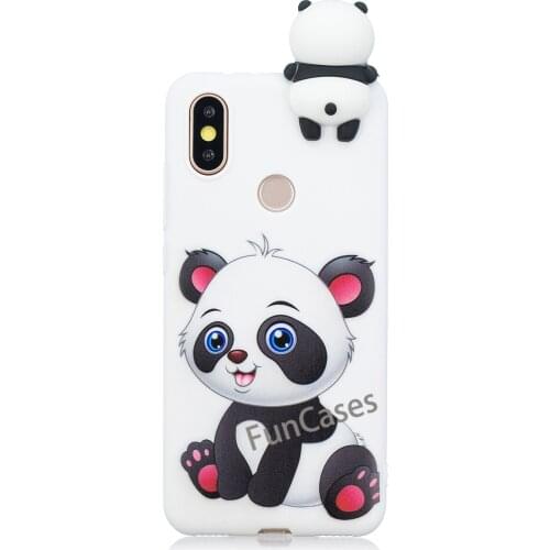Cartoon Cat dog panda Soft Silicone For Xiaomi Redmi mi S2 Cases ase Silicone Soft TPU Coque Cover Rabbit Stitch Unicorn Animal