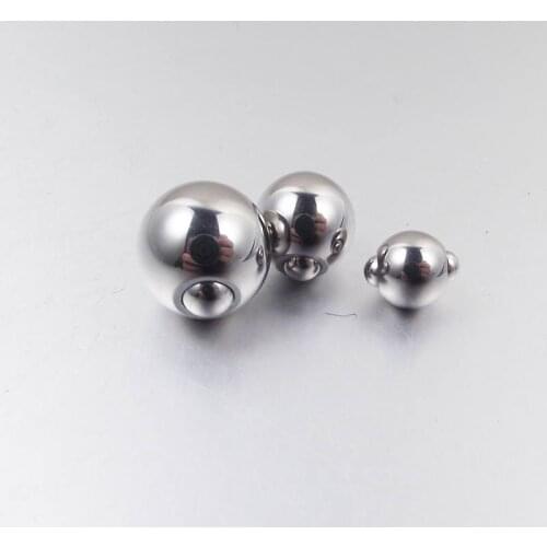 1 Piece Big Size Stainless Steel Spring Ball replace Balls BCR Earring PA Ring Nipple Body Piercing Jewelry