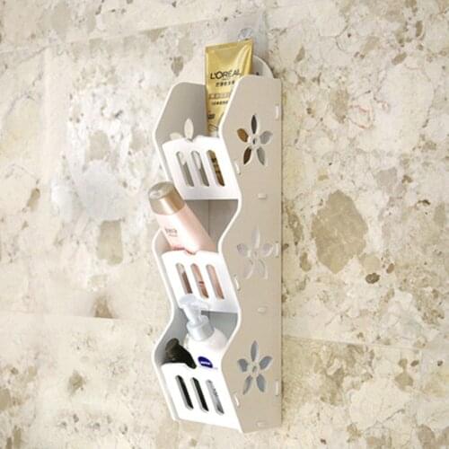 Toilet Bathroom Rack Wall Hanging Toilet Bathroom Wall Countertop Corner Toiletry Cosmetic Storage Rack