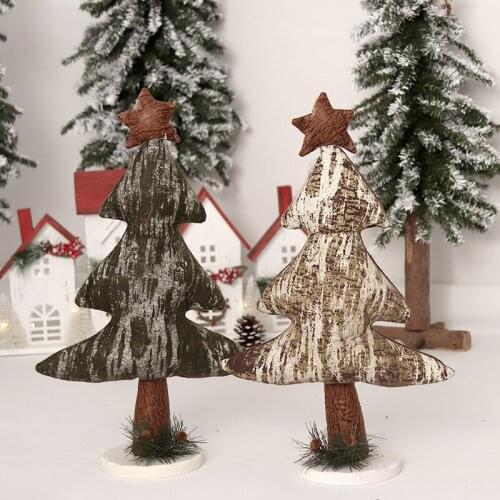 Christmas cloth tree decorations ornaments Hotel shopping malls layout props creative festival decorations send friends