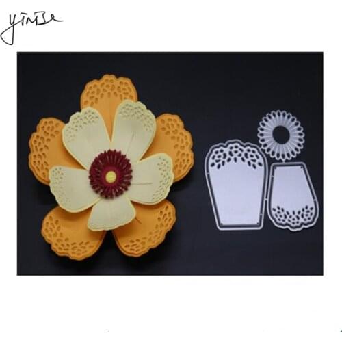 VCD71 Flower CUT SCRAPBOOK Metal Cutting Dies For Scrapbooking Stencils DIY Album Cards Decoration Embossing Folder Die Cuts