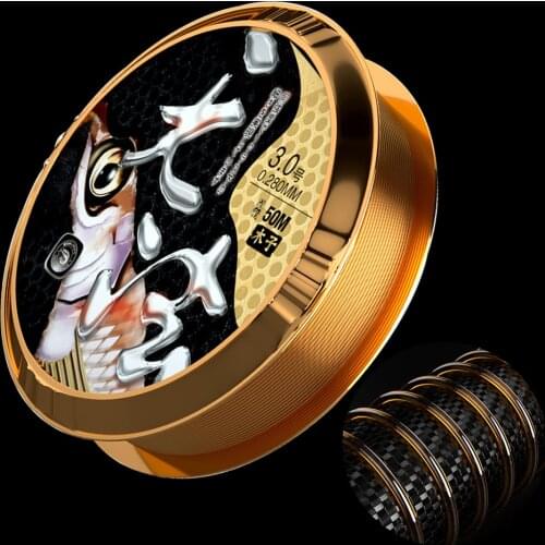 WALK FISH 1PCS 50M Fishing Line Super Strong Nylon Monofilament Japanese Fishing Line Tackle Super Nodular Force Fishing Thread