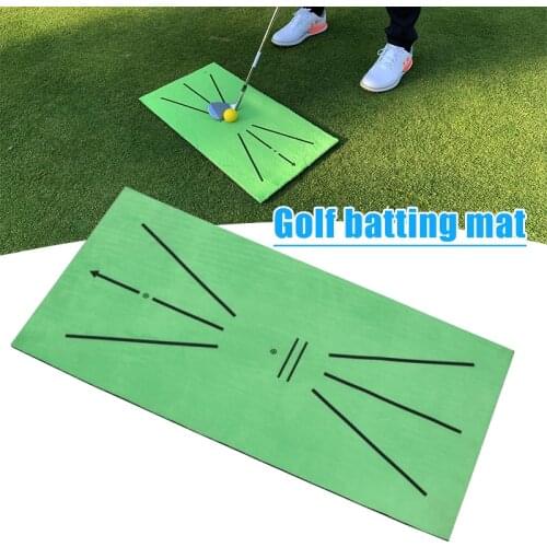 1Pcs Golf Training Mat for Swing Detection Batting Mini Golf Practice Training Aid Game and Gift for Home Office Outdoor 30*60CM